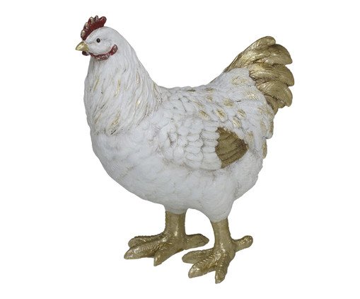 Adorno Decorativo de Galinha Poule, multicolor | WestwingNow