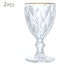 Jogo de Taças para Drinks Hobnail - Clear Gold, Transparente | WestwingNow