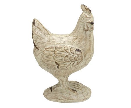 Adorno Decorativo de Galinha Gally