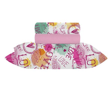 Jogo de Lençol City Love | Westwing