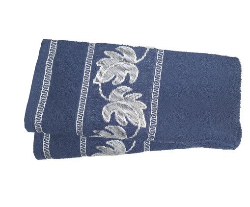 Toalha de Banho Arbo Azul Noite - 75X150cm, multicolor | WestwingNow