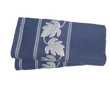 Toalha de Banho Arbo Azul Noite - 75X150cm | Westwing