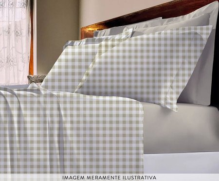 Jogo de Lençol Fios Prime Peças Vichy | Westwing