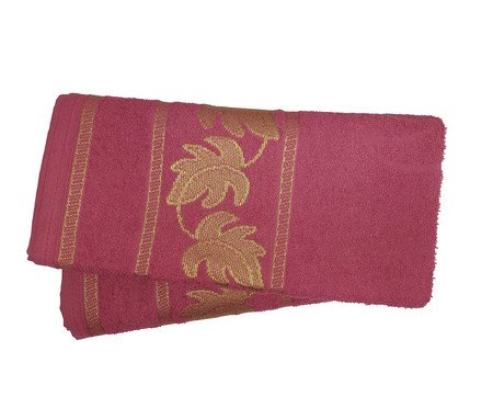 Toalha de Banho Arbo Vinho - 75X150cm | Westwing