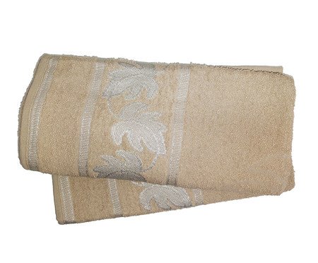 Toalha de Banho Arbo Vanila - 75X150cm | Westwing