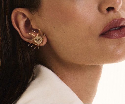 Brinco Solis Banho de Ouro, gold | WestwingNow