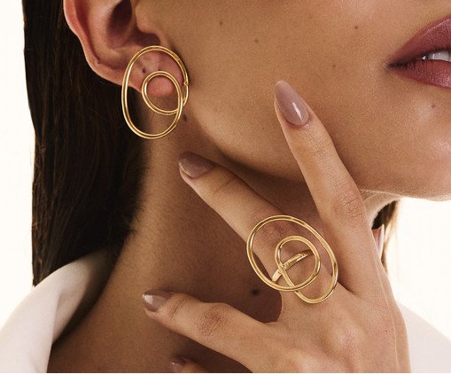 Anel Kifo Banho de Prata, silver or metallic | WestwingNow