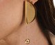 Brinco Mini Icir Banho de Ouro, gold | WestwingNow