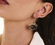Brinco Mini Gui Banhado A Prata, silver or metallic | WestwingNow