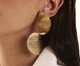 Brinco Mini Teul Banho de Ouro, gold | WestwingNow