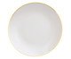 Prato Raso com Filete Dourado Anna, Branco | WestwingNow