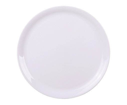 Prato para Pizza de Porcelana Paola, Branco | WestwingNow