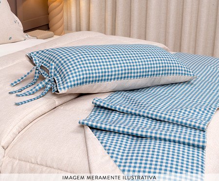 Jogo de Cobre-Leito Alice Azul Claro | Westwing