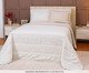 Cobre-leito Linho Dupla Face - Trigo, beige | WestwingNow