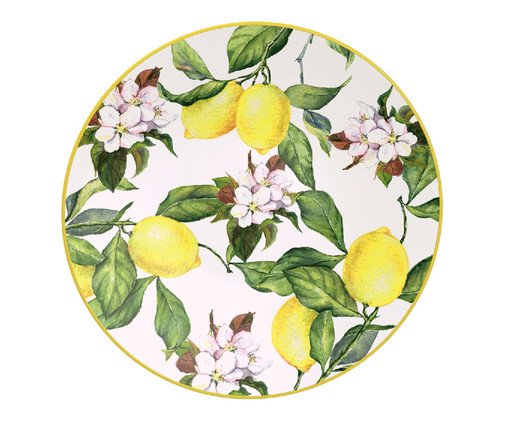 Prato para Sobremesa em Porcelana Carmen, Colorido | WestwingNow