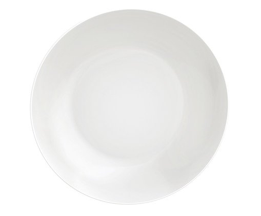 Prato Fundo em Porcelana Jacqueline, Branco | WestwingNow