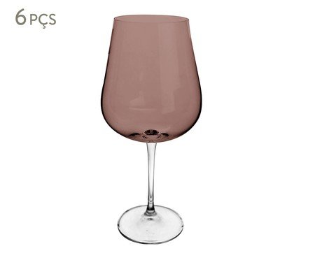 Jogo de Taças para Vinho Ardea Vermelho Pitaya | Westwing
