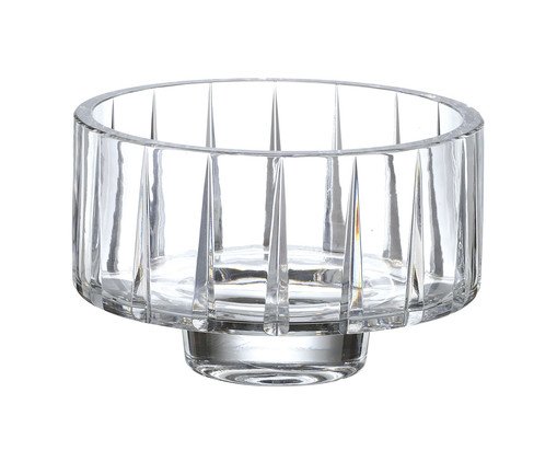 Centro de Mesa em Cristal Ecólogico Olivia, transparente | WestwingNow