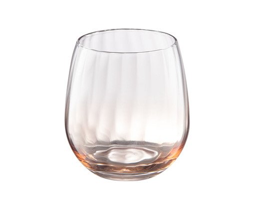 Copo em Cristal Ecológico Caramelo, transparente | WestwingNow