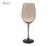 Jogo de Taças para Vinho Mocaccino, bege | WestwingNow