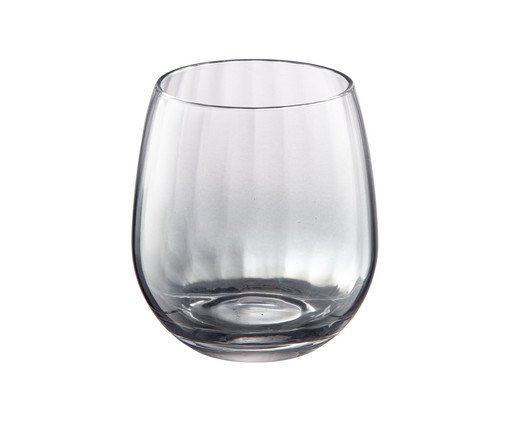 Copo em Cristal Ecológico Fume, transparente | WestwingNow