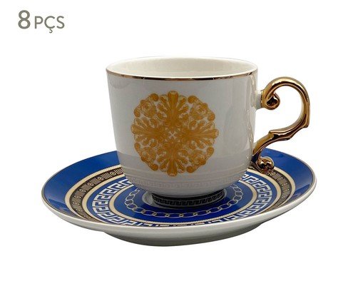 Jogo de Xícaras para Café Greece, colorido | WestwingNow