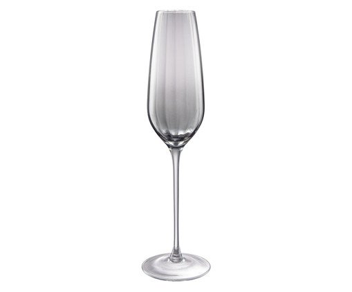 Taça para Champanhe Celebrare Fumê, transparente | WestwingNow