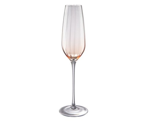 Taça para Champanhe Celebrare Caramelo, transparente | WestwingNow