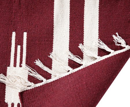 Tapete Perge Vinho | Westwing