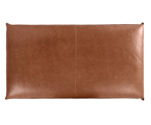 Cabeceira em Couro Sova Caramelo, beige | WestwingNow