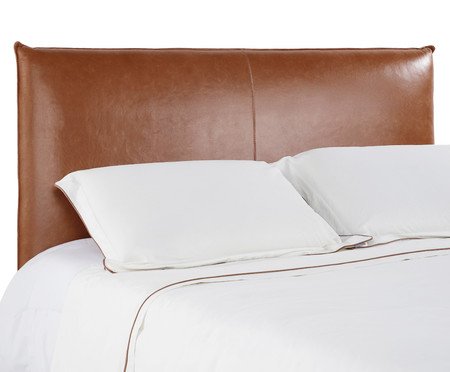 Cabeceira em Couro Sova Caramelo | Westwing