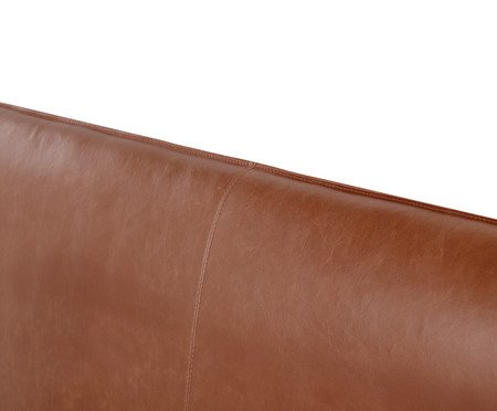 Cabeceira em Couro Sova Caramelo | Westwing