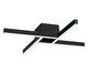 Plafon de Led 22W Maze Preto Bivolt, multicolor | WestwingNow