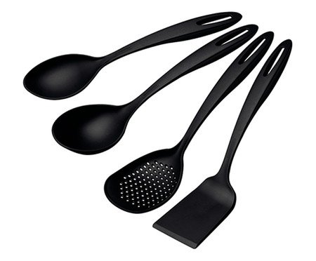 Jogo de Utensílios Abilit Preto | Westwing