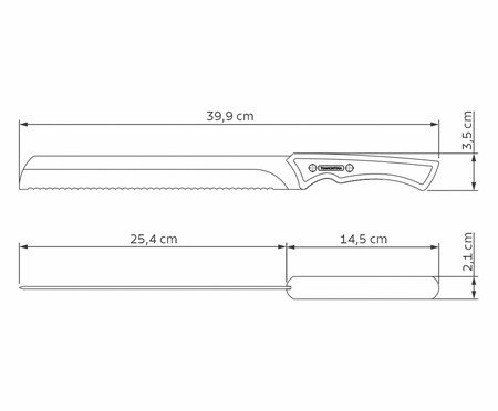 Faca em Inox Fsc Certificado Black | Westwing