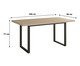 Mesa de Jantar Yon R - 4 Cadeiras Alloa - Areia, Off White | WestwingNow