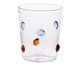 Copo Transparente com Bolinhas Coloridas II, multicolor | WestwingNow