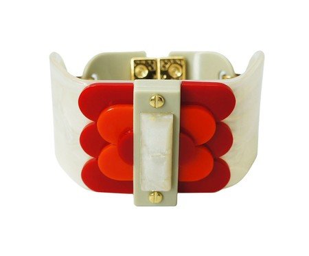 Bracelete Escamas Vermelho | Westwing