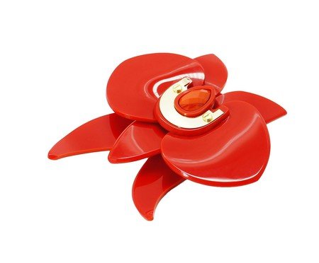 Broche Orquídea Vermelho | Westwing