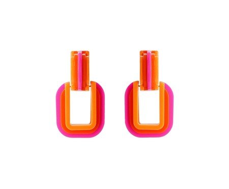 Brinco Elos Camadas P Living Coral | Westwing
