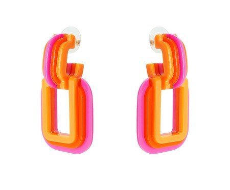Brinco Elos Camadas P Living Coral | Westwing