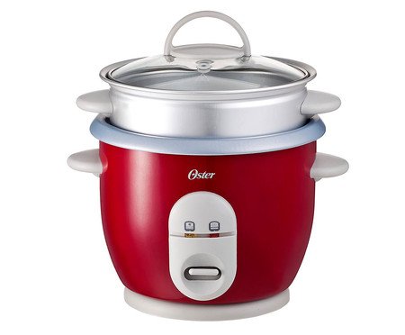 Panela De Arroz Oster Facile Vermelha