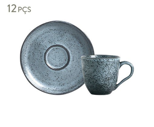 Jogo de Xícaras para Chá Bio Night Sky Azul, Azul | WestwingNow