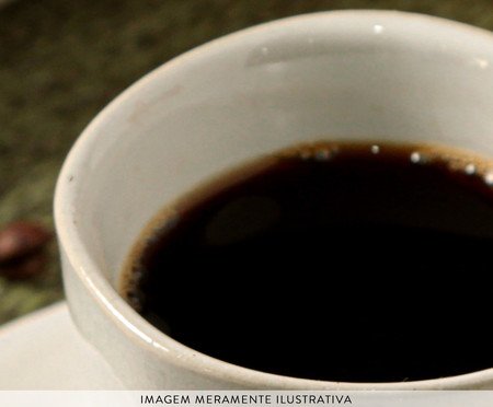 Jogo de Xícaras para Café Orgânico Glam Branco | Westwing