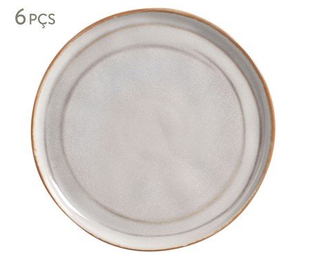 Jogo de Pratos Raso Bio Tempus Étnico | Westwing