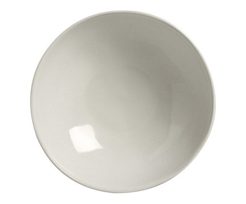Tigela Média Orgânica Orgânico Glam Branco, Branco | WestwingNow