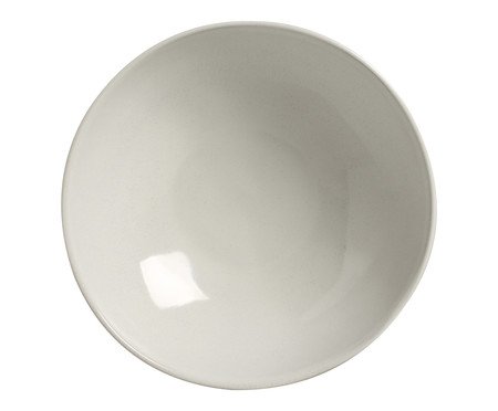 Tigela Média Orgânica Orgânico Glam Branco