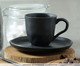 Jogo de Xícaras para Café Bio Matte Preto, Preto | WestwingNow