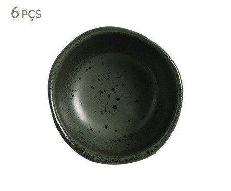 Jogo de Ramequins Pequeno Orgânico Greenery Verde | Westwing