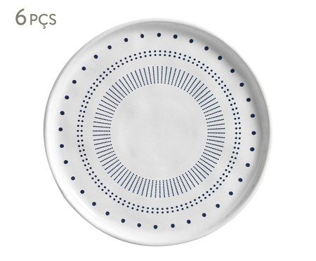 Jogo de Pratos para Sobremesa Bio Astral Étnico | Westwing